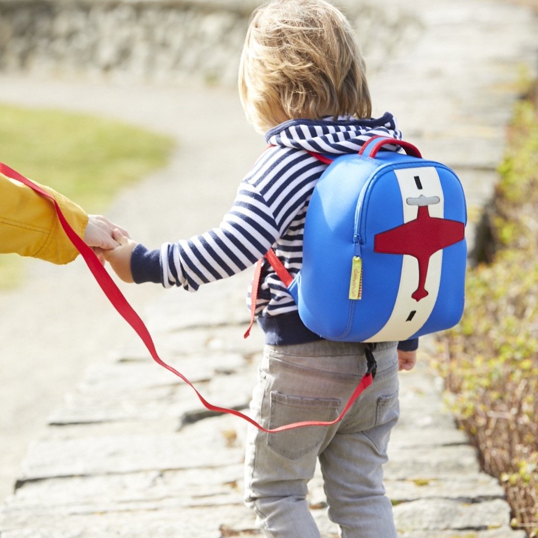 Harness Toddler Backpack - Airplane
