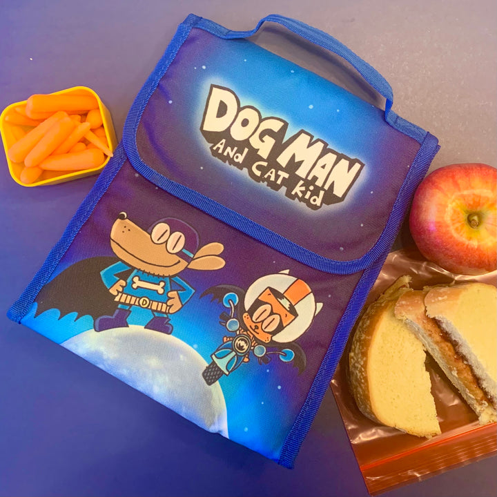 Dog Man and Cat Kid Lunch Bag