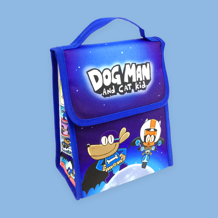 Dog Man and Cat Kid Lunch Bag