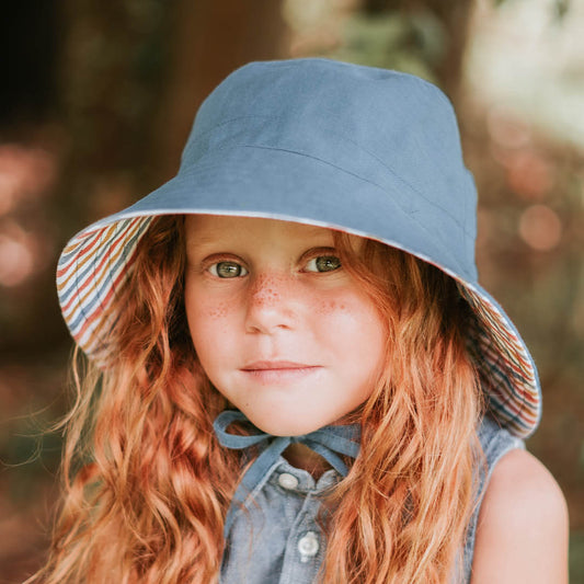 'Explorer' Kids Classic Bucket Hat - Sammy / Steele