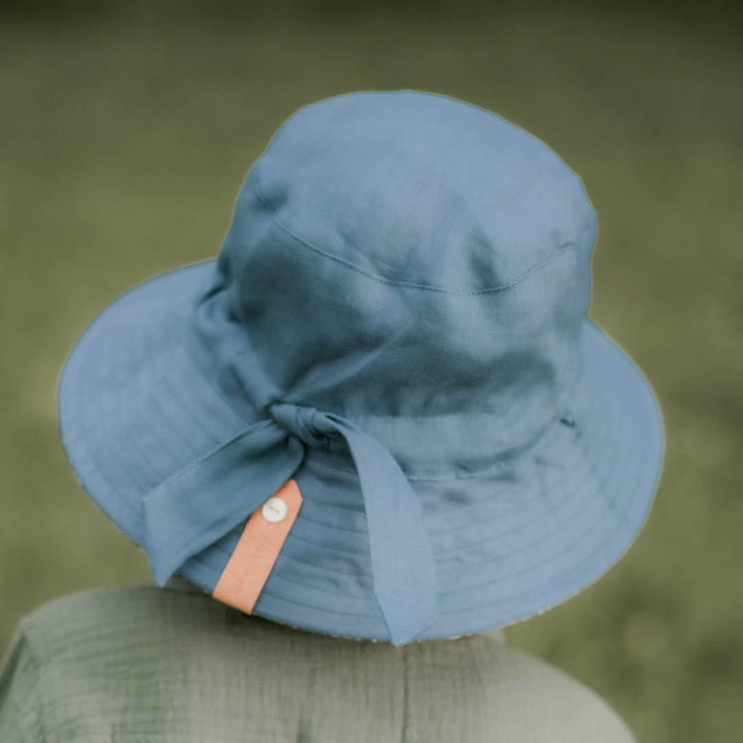 'Explorer' Kids Classic Bucket Sun Hat - Sydney / Steele