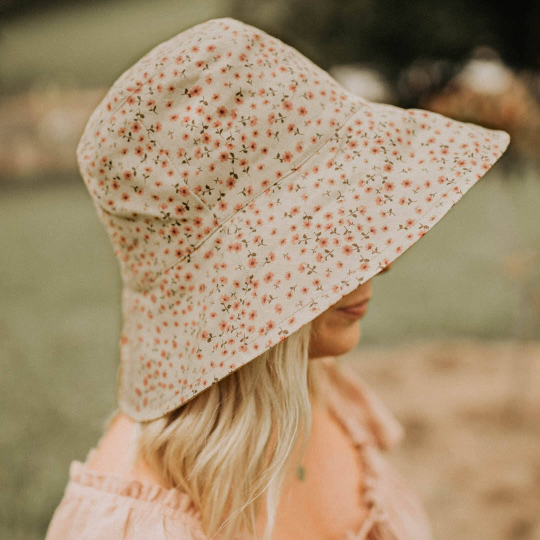 Ladies Reversible Sun Hat - Penny / Rosa