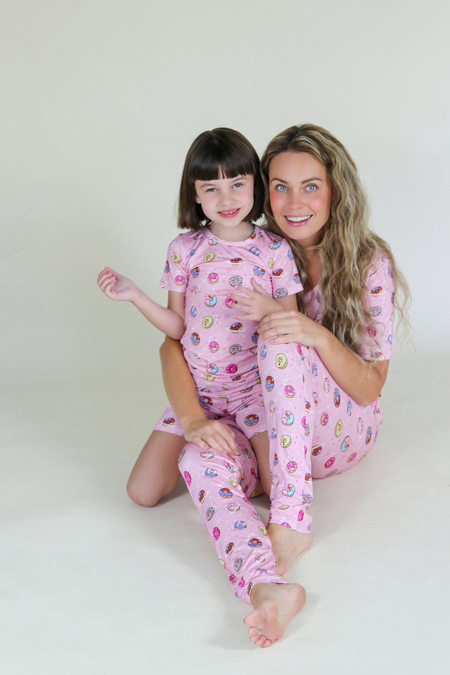 Limited Edition! Pink Donut Bamboo Women's Pajama Set