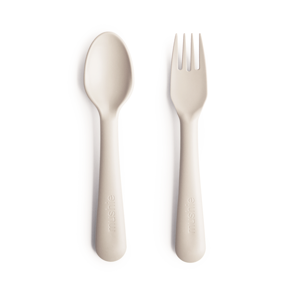 Fork and Spoon Set (Ivory)