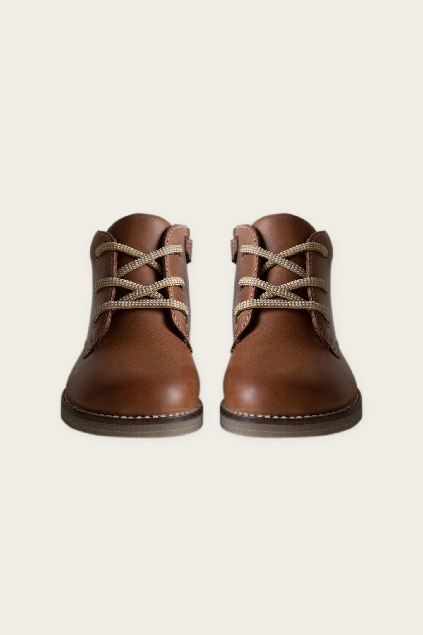Leather Boot - Tan