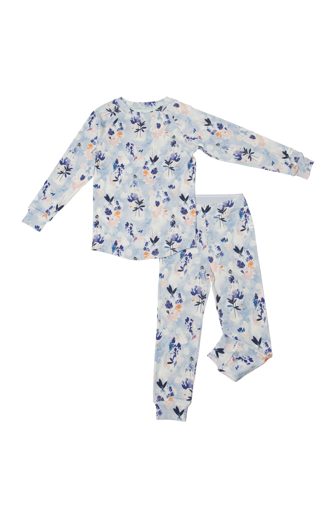 2-Pc Pajama Set In TENCEL™ - Ink Floral