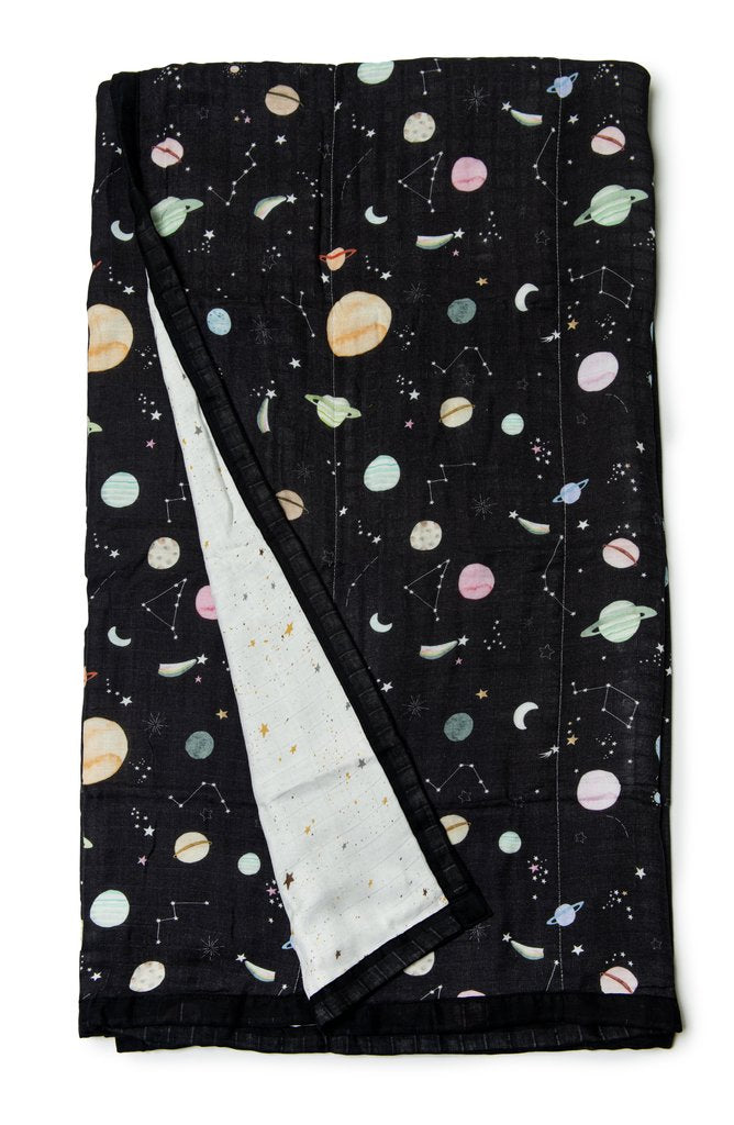 Oversized Muslin Quilt - Planets