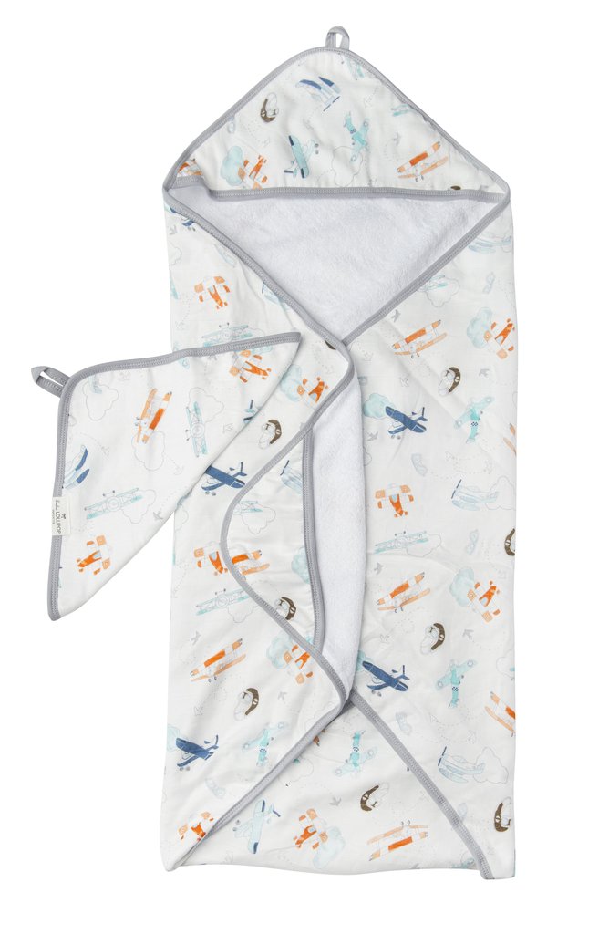 Hooded Towel Set - Born To Fly