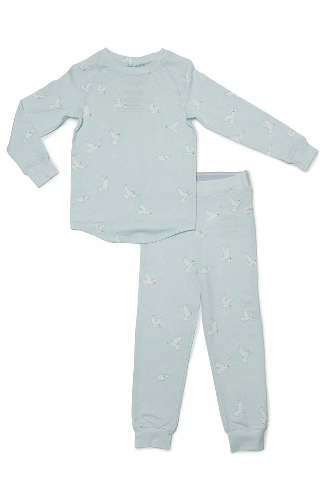 2-Pc Pajama Set In TENCEL™ - Peace Dove