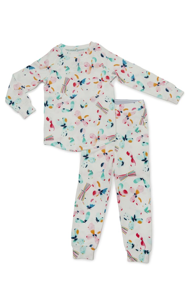 2-Pc Pajama Set In TENCEL™ - Butterfly
