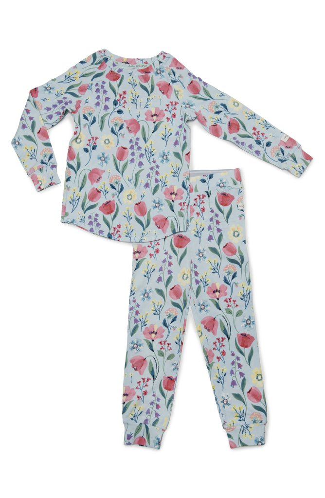 2-Pc Pajama Set In TENCEL™ - Bluebell