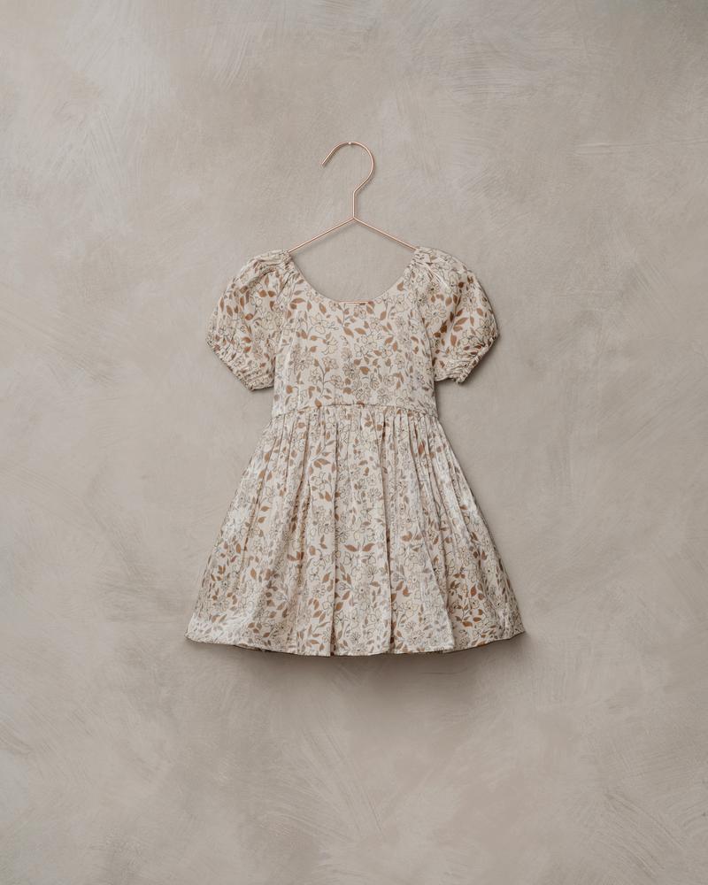 LUISA DRESS | GOLD FLORAL