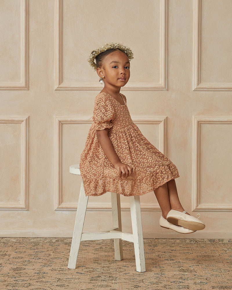 Dusty rose 2025 infant dress