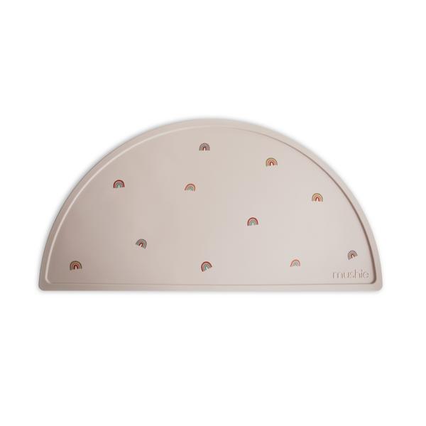 Silicone Place Mat (Rainbows)