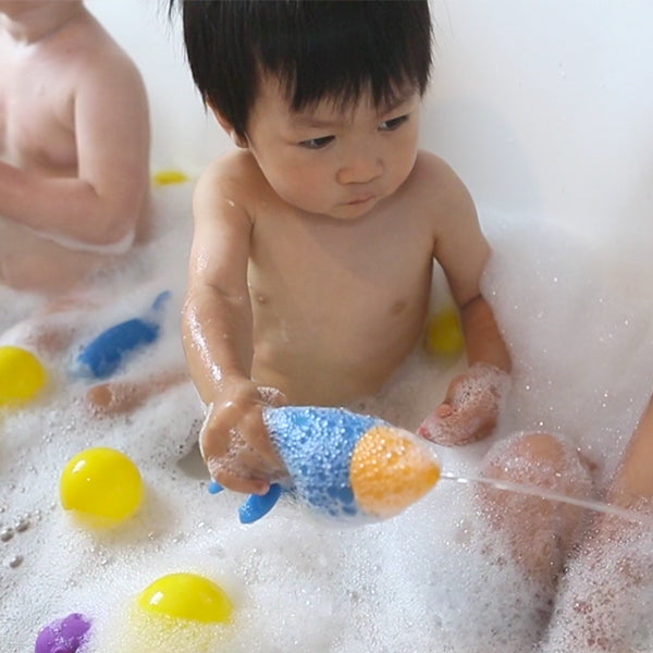 Silicone Bath Toy - Space Rocket