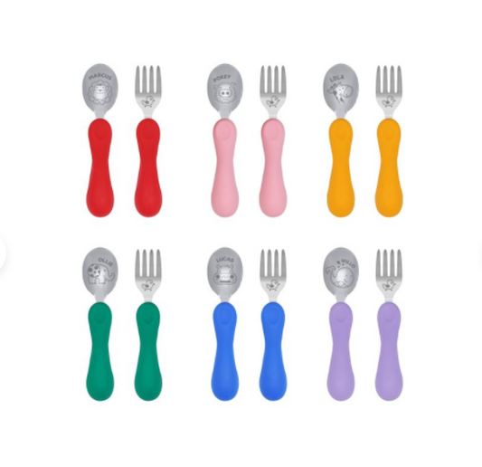 Easy Grip Fork & Spoon Set