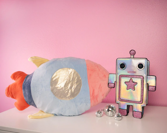 Spaced Out Plushie - Rocketship