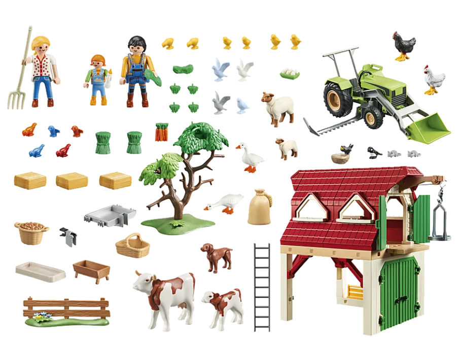 70887 Farm with Small Animals