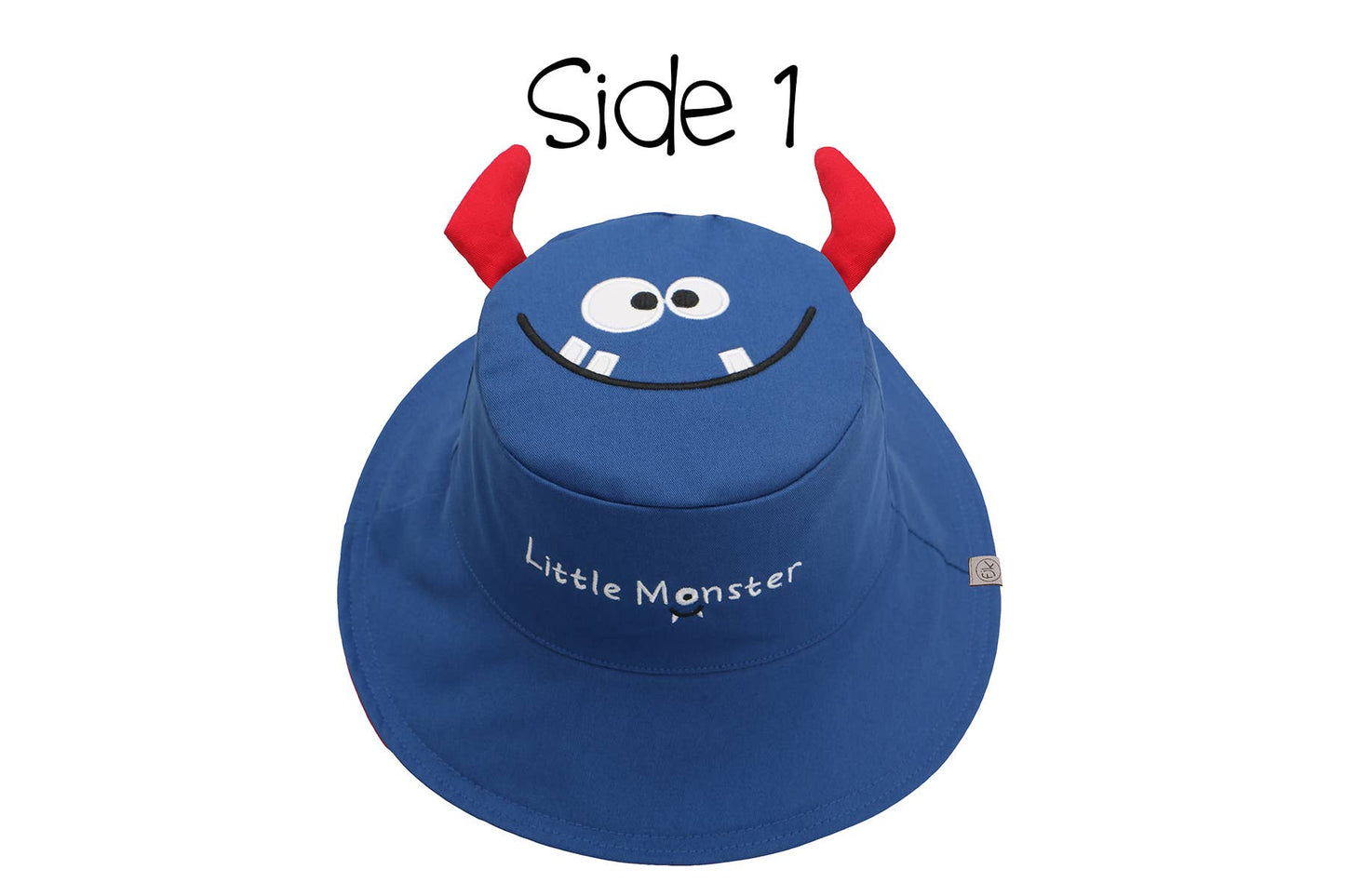 Kids UPF50+ Sun Hat - Monster/Car