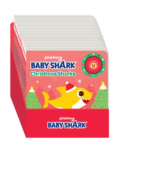 Pinkfong Baby Shark Christmas Sharks (1 Button Sound Book)