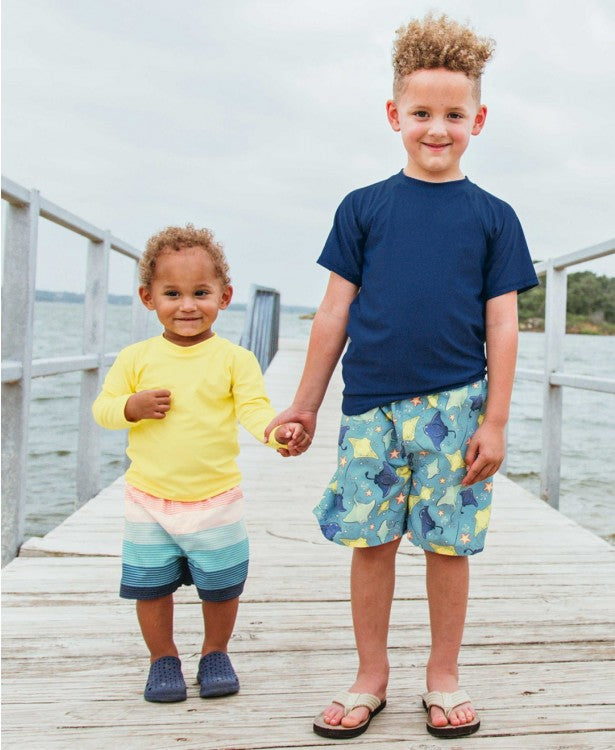 Starfish & Stingrays Swim Trunks