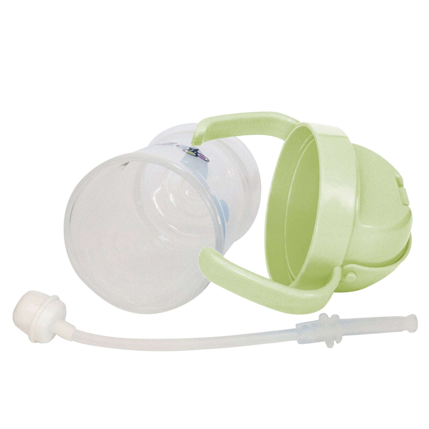 Bot weighted straw sippy cup - Sage Green