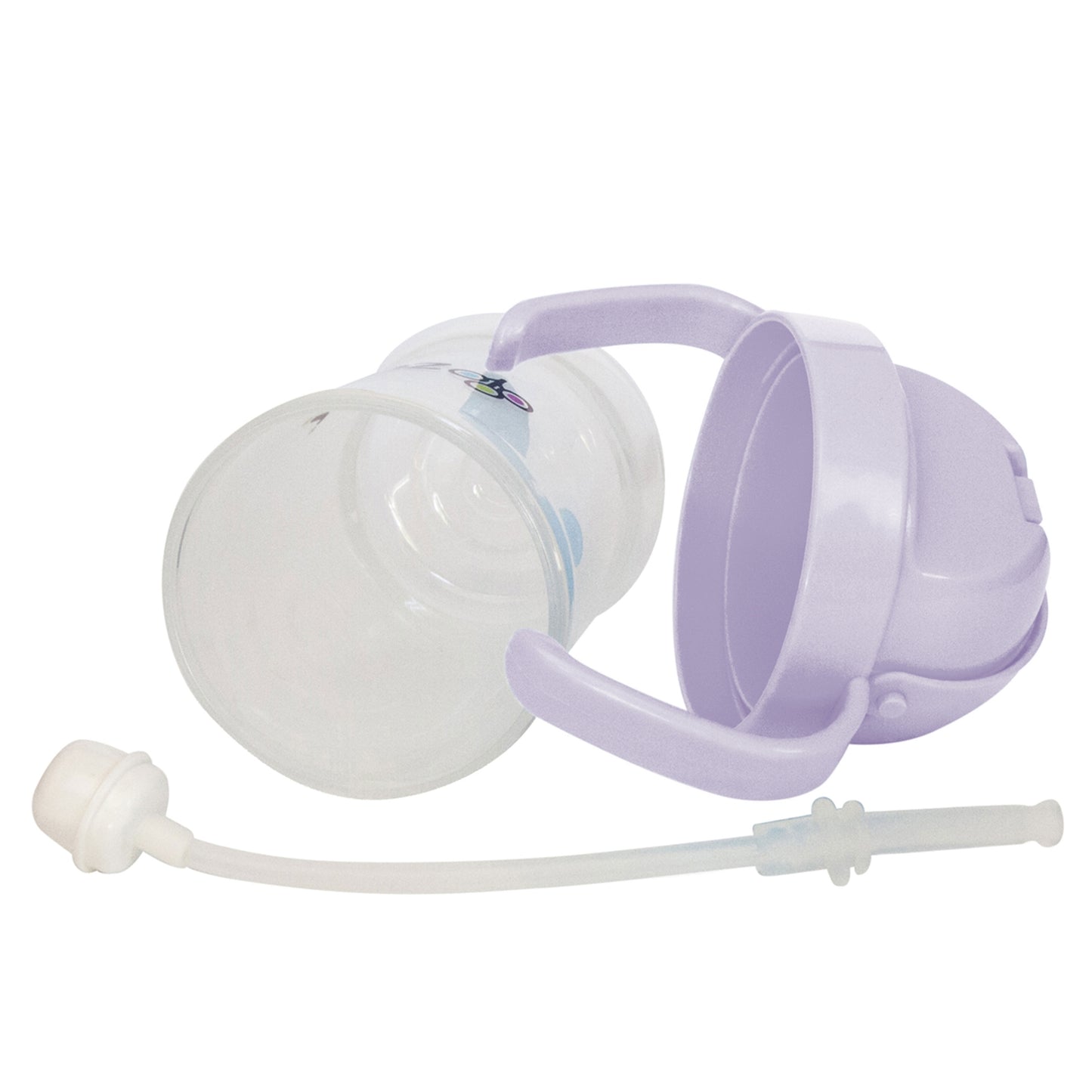 Bot weighted straw sippy cup - Lilac