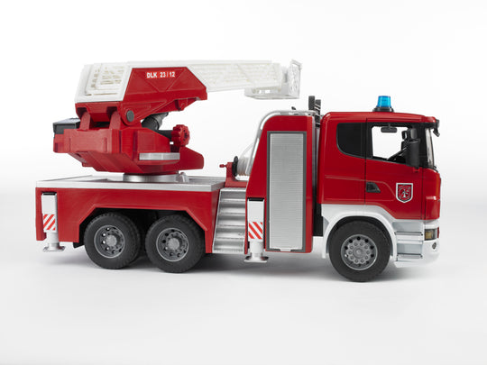 Bruder 03590 Scania Fire Engine w/ Water Pump and Light & Sound