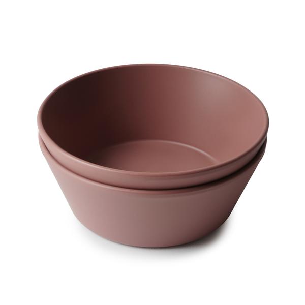 Round Dinnerware Bowl, Set of 2 (Woodchuck)