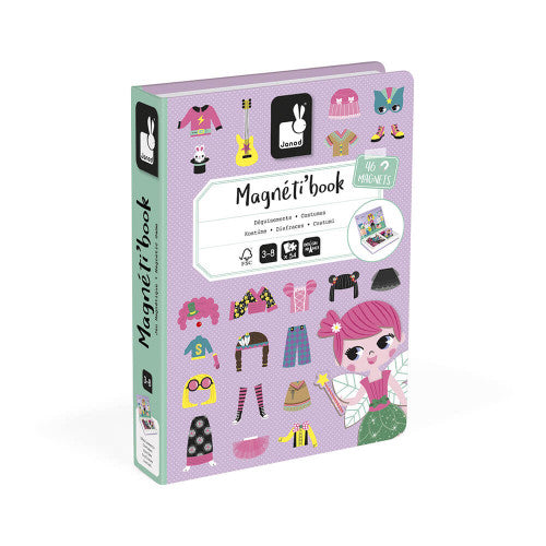 MAGNETI'BOOK GIRL COSTUMES, 46 MAGNETS