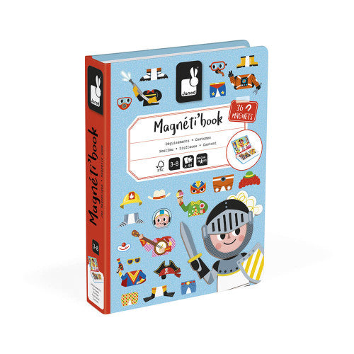 MAGNETI'BOOK BOY'S COSTUMES, 36 MAGNETS