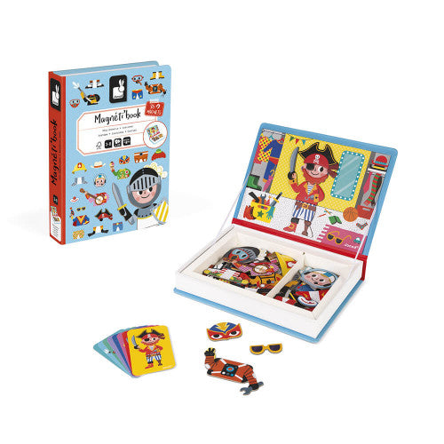MAGNETI'BOOK BOY'S COSTUMES, 36 MAGNETS