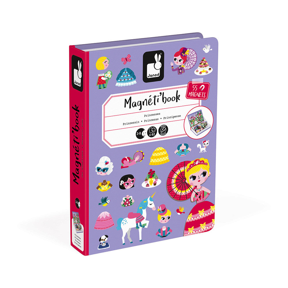 MAGNETI'BOOK PRINCESSES, 55 MAGNETS