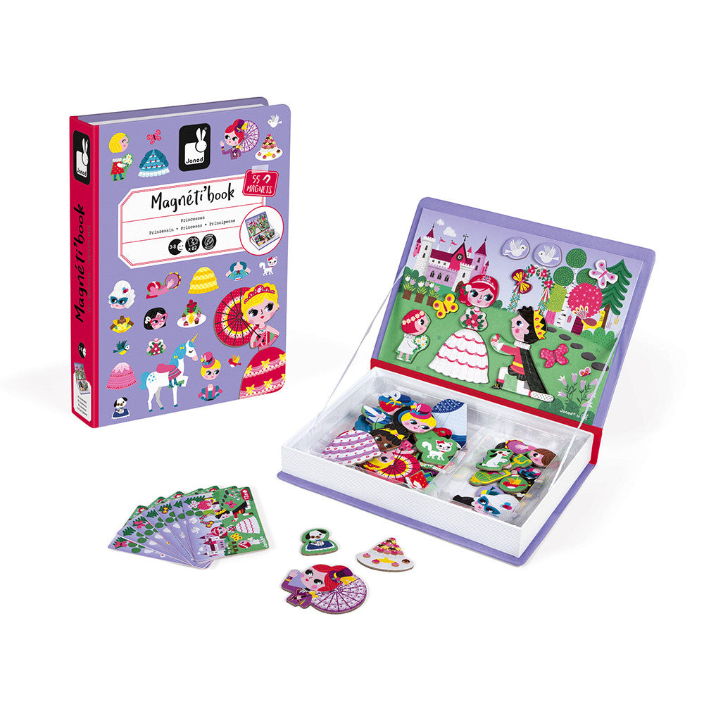 MAGNETI'BOOK PRINCESSES, 55 MAGNETS