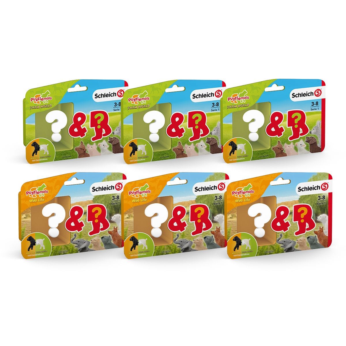 6 Pack Puzzlemals Bundle Series 1 77403