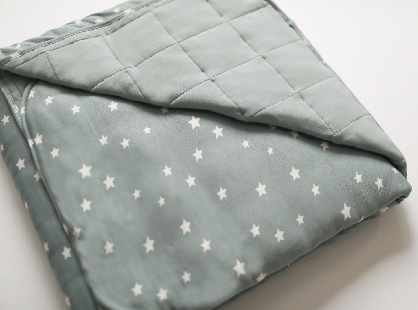 günamüna® Cozy Cloud Baby Blanket in Sage/Shine