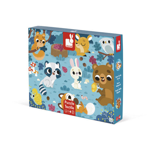 Tactile Puzzle Forest Animals - 20 pieces