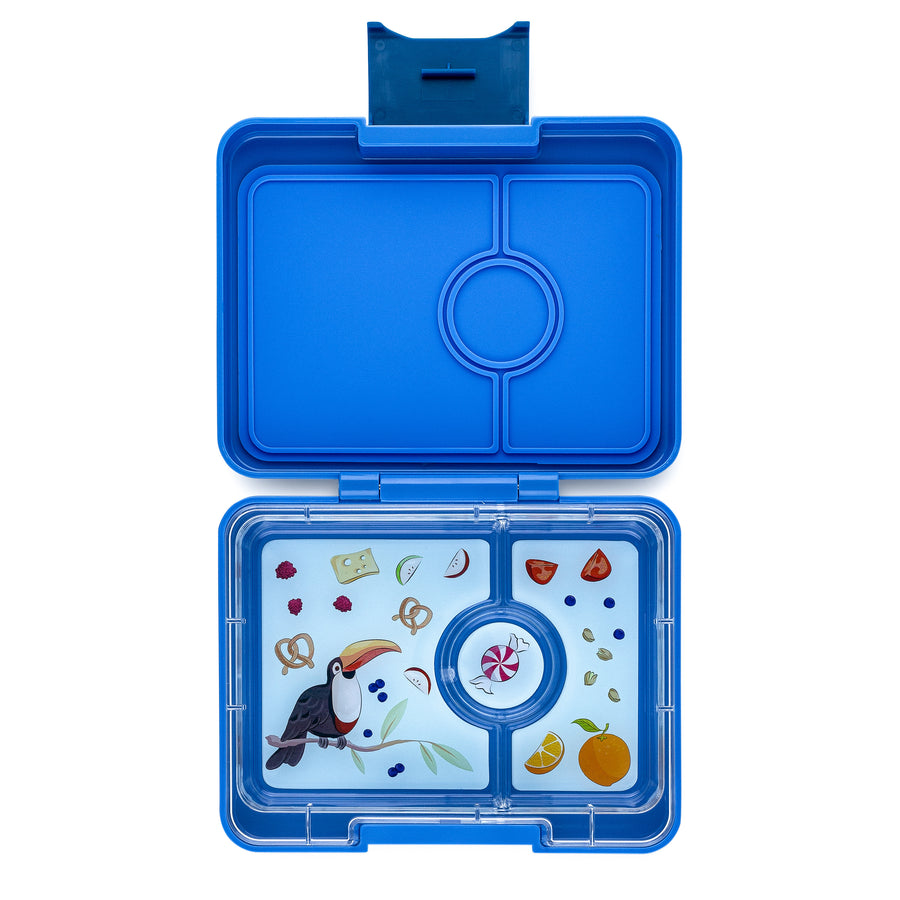 SNACK SIZE BENTO LUNCH BOX TRUE BLUE